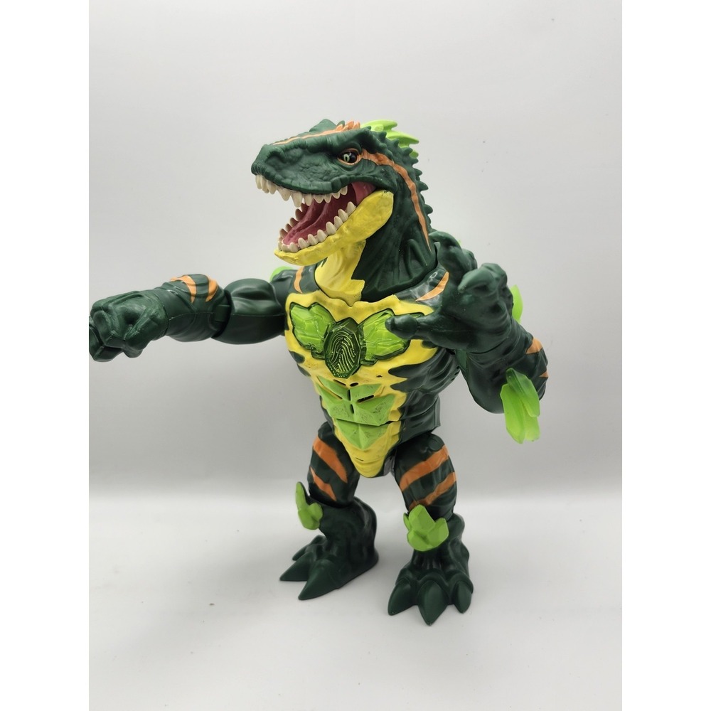 Beast Lab Dino Creator Raging Raptor 8' Figure. RARE HTF Lights and Sound Tested - Picture 2 of 7
